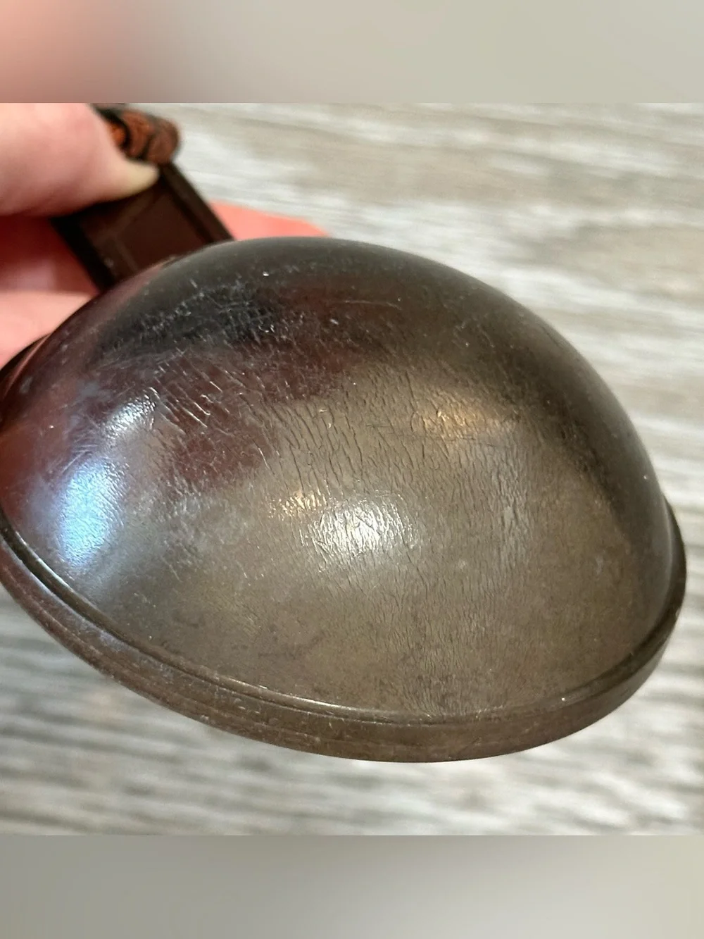 Dansk Designs Gunnar Cyren Smoke Brown Acrylic Serving Spoon Vintage 70s MCM